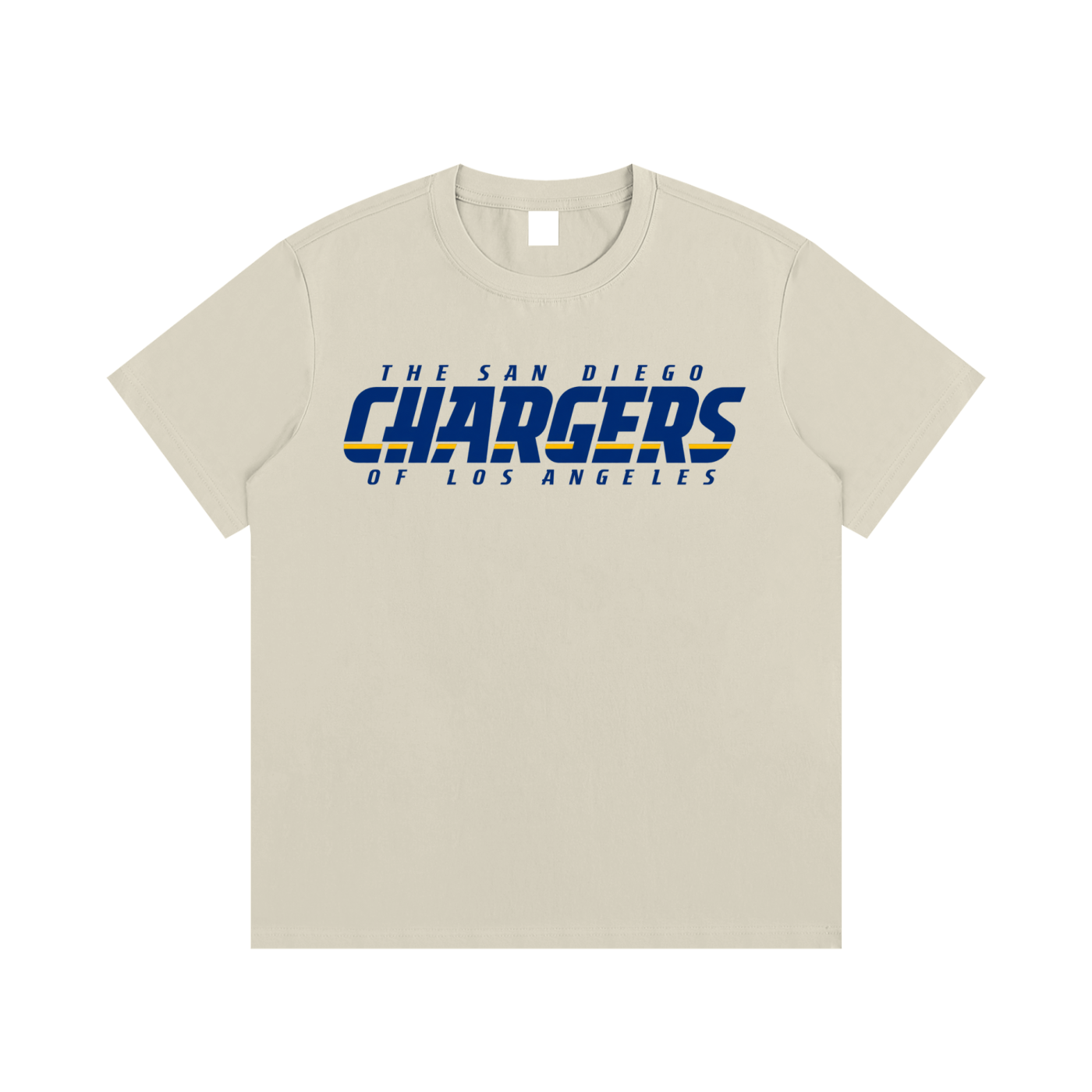 The San Diego Chargers of Los Angeles (Blue Font) T-Shirt