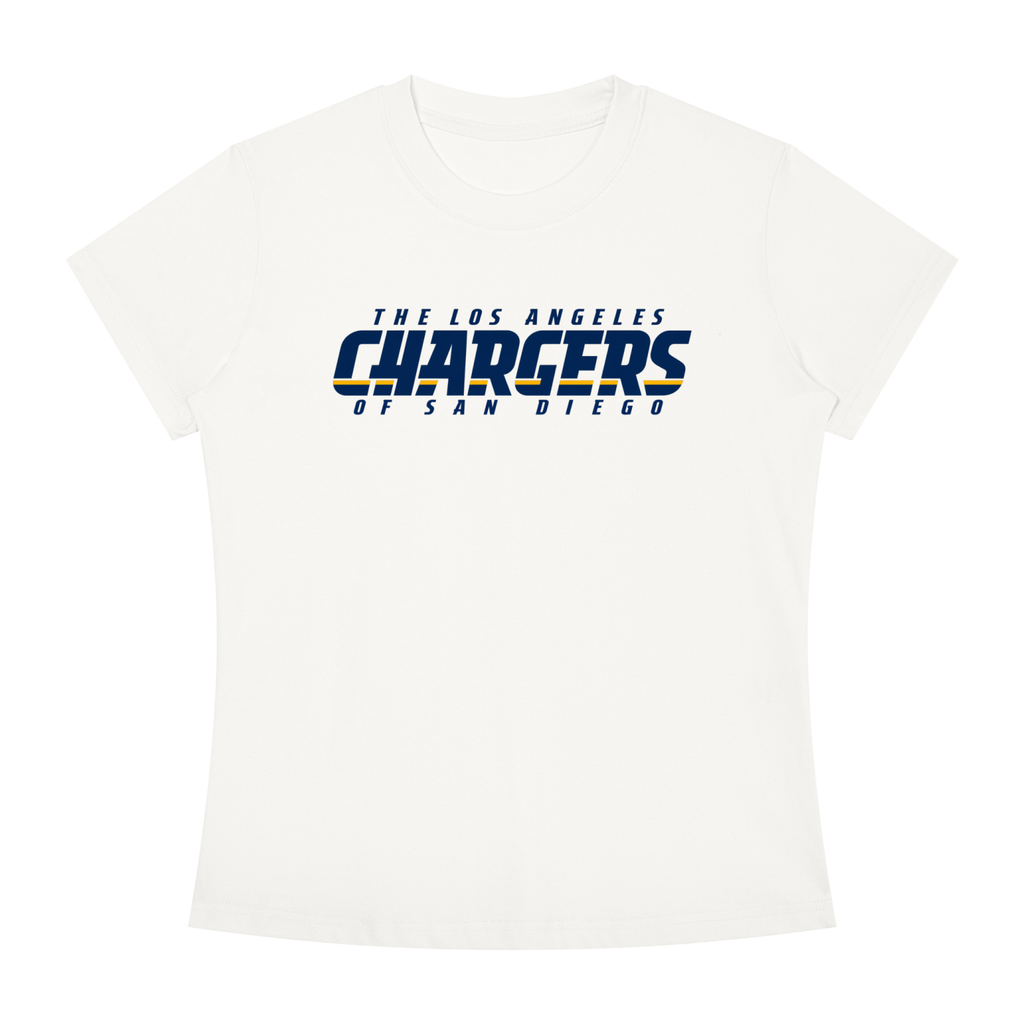 WOMEN'S | LA OF SD TEE (NAVY FONT)