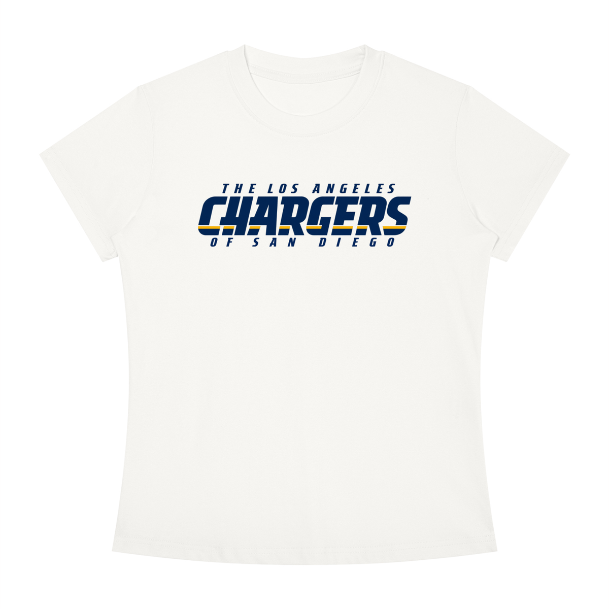 WOMEN'S | LA OF SD TEE (NAVY FONT)