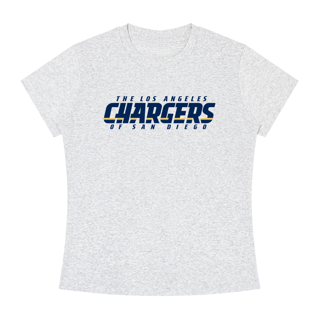 WOMEN'S | LA OF SD TEE (NAVY FONT)
