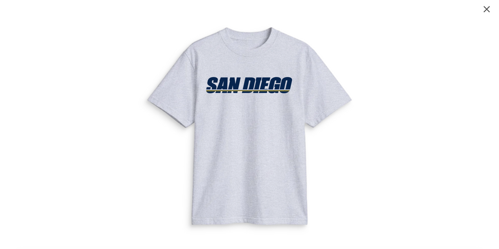 SAN DIEGO VINTAGE (NAVY FONT) TEE