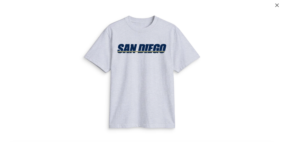 SAN DIEGO VINTAGE (NAVY FONT) TEE
