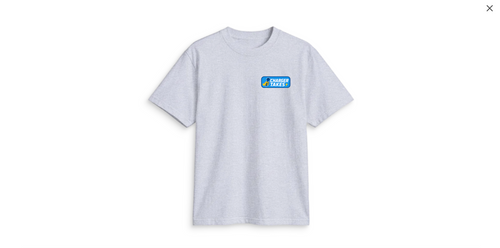 CHARGERTAKES WIDE LOGO TEE