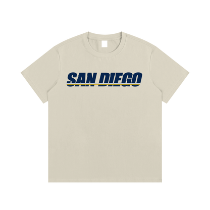 Classic San Diego (Blue Font) T-Shirt