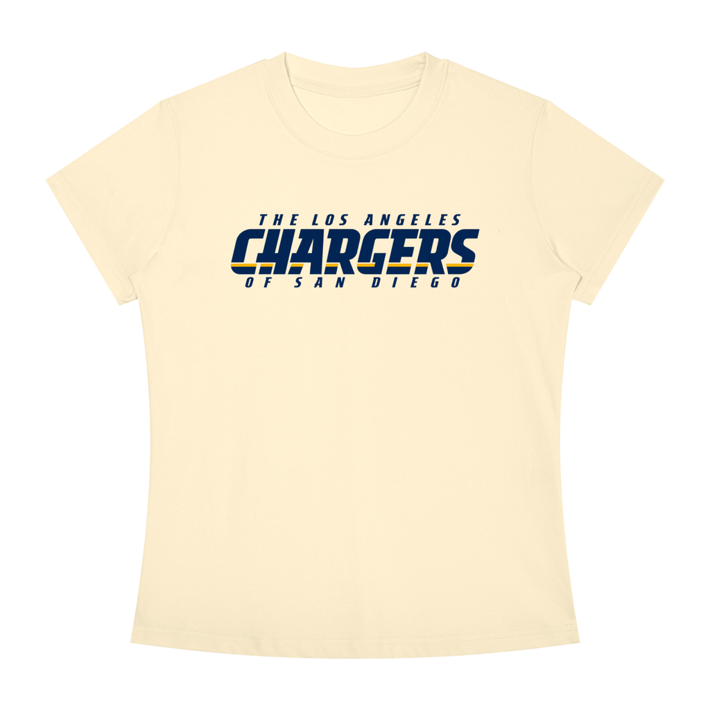 WOMEN'S | LA OF SD TEE (NAVY FONT)