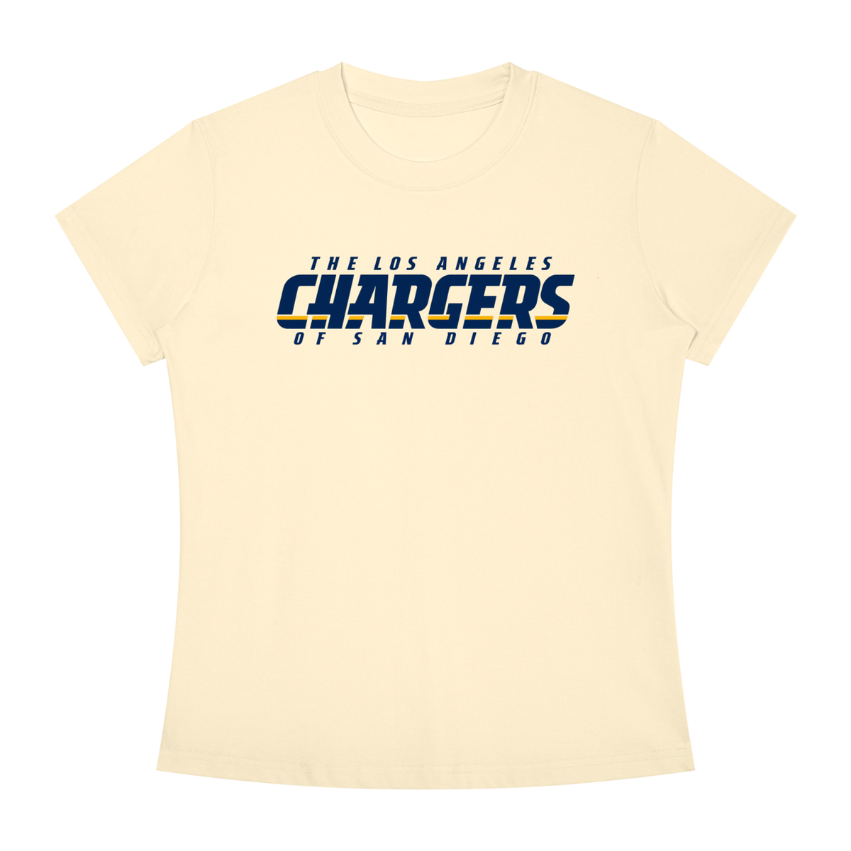WOMEN'S | LA OF SD TEE (NAVY FONT)
