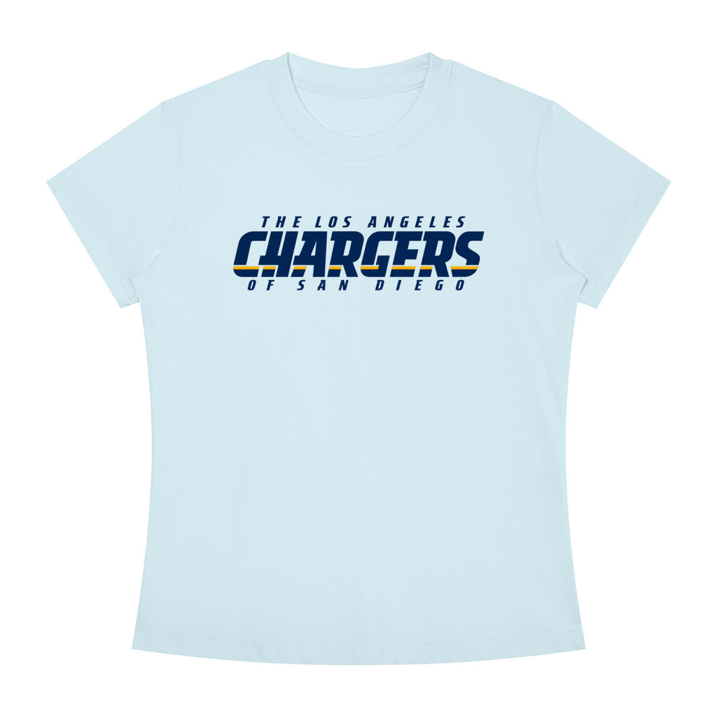 WOMEN'S | LA OF SD TEE (NAVY FONT)