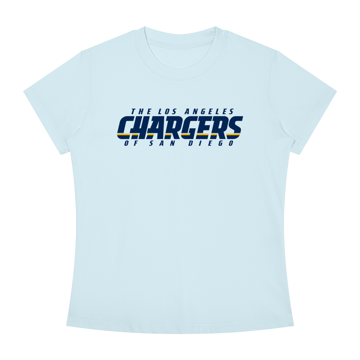 WOMEN'S | LA OF SD TEE (NAVY FONT)